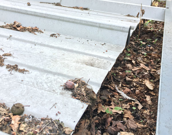 A full commercial gutter
